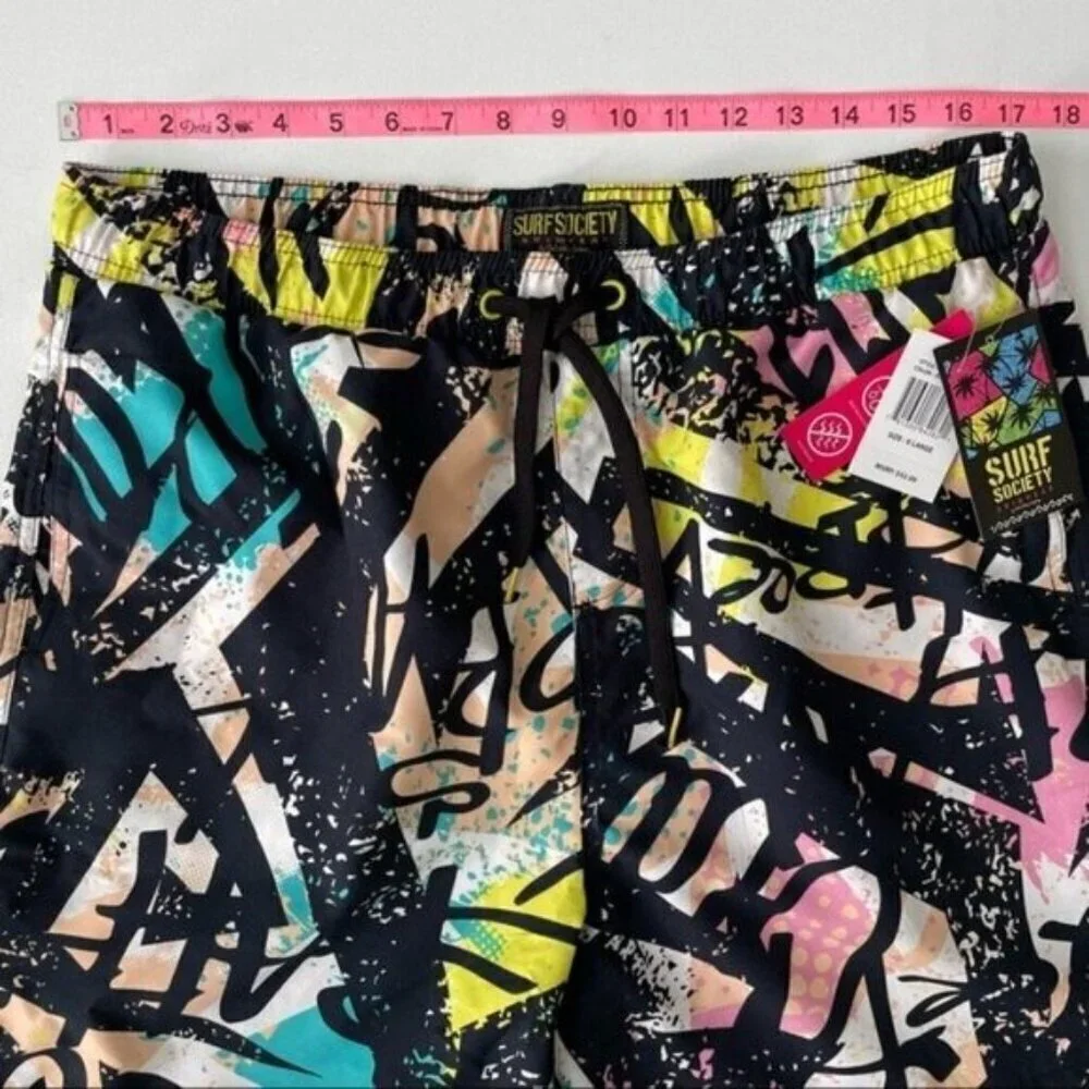 Surf Society Men’s Swim Trunks Size XL